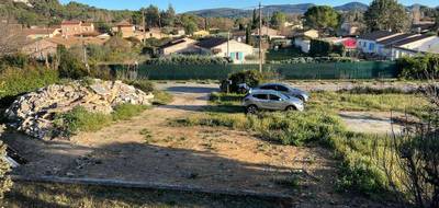 Terrain seul à Garéoult en Var (83) de 1750 m² à vendre au prix de 194000€ - 1