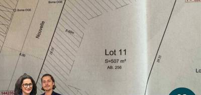 Terrain seul à Sablé-sur-Sarthe en Sarthe (72) de 507 m² à vendre au prix de 18924€ - 1