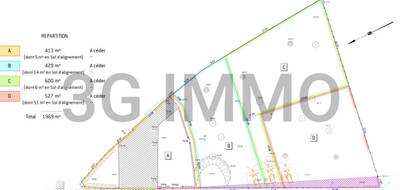 Terrain seul à Houdan en Yvelines (78) de 600 m² à vendre au prix de 86000€ - 1