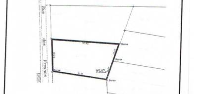 Terrain seul à La Neuville-en-Beine en Aisne (02) de 2500 m² à vendre au prix de 76000€ - 2