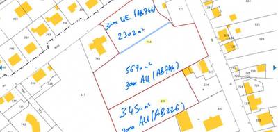 Terrain seul à Montceau-les-Mines en Saône-et-Loire (71) de 11422 m² à vendre au prix de 125350€ - 3