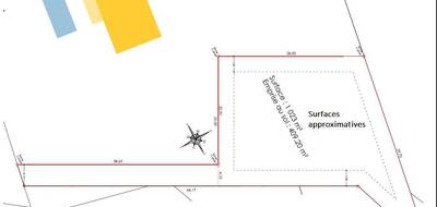 Terrain seul à Saint-Symphorien en Gironde (33) de 1025 m² à vendre au prix de 104500€ - 3