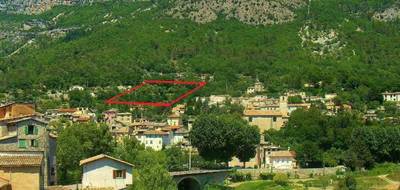 Terrain seul à Roquestéron en Alpes-Maritimes (06) de 1510 m² à vendre au prix de 149800€ - 1