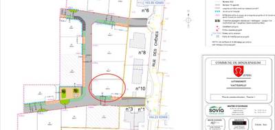 Terrain seul à Bindernheim en Bas-Rhin (67) de 457 m² à vendre au prix de 77690€ - 2