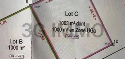 Terrain seul à Houdan en Yvelines (78) de 1063 m² à vendre au prix de 112000€ - 1