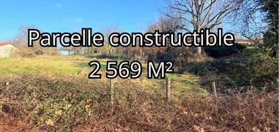 Terrain seul à Châtillon-sur-Chalaronne en Ain (01) de 2569 m² à vendre au prix de 513800€ - 2