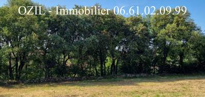 Terrain seul à Monteils en Gard (30) de 1184 m² à vendre au prix de 85000€ - 1