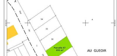 Terrain seul à Juvelize en Moselle (57) de 895 m² à vendre au prix de 25480€ - 2