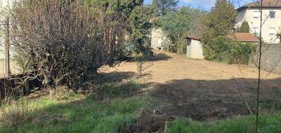 Terrain seul à Guilherand-Granges en Ardèche (07) de 688 m² à vendre au prix de 150000€ - 2