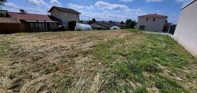 Terrain seul à Chalamont en Ain (01) de 408 m² à vendre au prix de 126900€ - 2