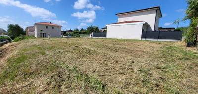 Terrain seul à Chalamont en Ain (01) de 408 m² à vendre au prix de 126900€ - 1