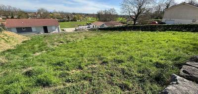 Terrain seul à Chanoz-Châtenay en Ain (01) de 860 m² à vendre au prix de 75000€ - 2