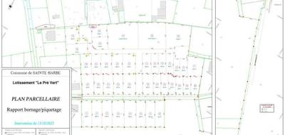 Terrain seul à Sainte-Barbe en Moselle (57) de 535 m² à vendre au prix de 127330€ - 3