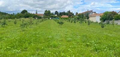 Terrain seul à Larnage en Drôme (26) de 658 m² à vendre au prix de 109000€ - 2