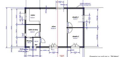 Terrain seul à Bach en Lot (46) de 1920 m² à vendre au prix de 80000€ - 1