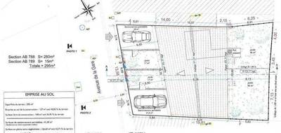 Terrain seul à Saint-Pargoire en Hérault (34) de 295 m² à vendre au prix de 105000€ - 2