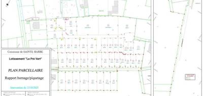 Terrain seul à Sainte-Barbe en Moselle (57) de 327 m² à vendre au prix de 81320€ - 3