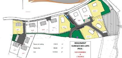 Terrain seul à Langogne en Lozère (48) de 732 m² à vendre au prix de 34940€ - 2