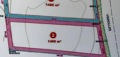 Terrain seul à Castétis en Pyrénées-Atlantiques (64) de 1485 m² à vendre au prix de 35000€ - 3