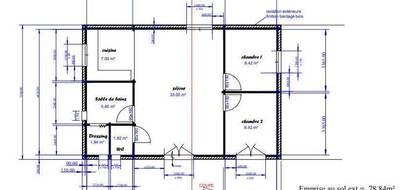 Terrain seul à Bach en Lot (46) de 1920 m² à vendre au prix de 84000€ - 1