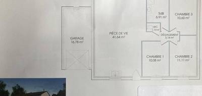 Terrain seul à Ginestas en Aude (11) de 405 m² à vendre au prix de 79000€ - 3