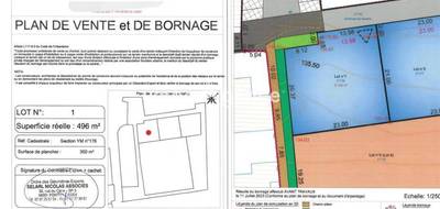 Terrain seul à Quistinic en Morbihan (56) de 496 m² à vendre au prix de 51900€ - 3