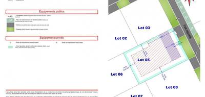 Terrain seul à Loon-Plage en Nord (59) de 513 m² à vendre au prix de 101000€ - 1