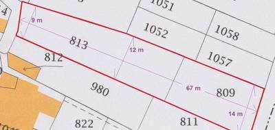 Terrain seul à Sanxay en Vienne (86) de 785 m² à vendre au prix de 15000€ - 3