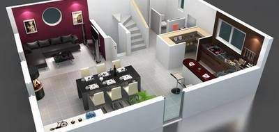 Programme terrain + maison à Niederhergheim en Haut-Rhin (68) de 334 m² à vendre au prix de 316772€ - 2