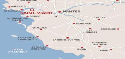 Terrain seul à Saint-Viaud en Loire-Atlantique (44) de 345 m² à vendre au prix de 75048€ - 2