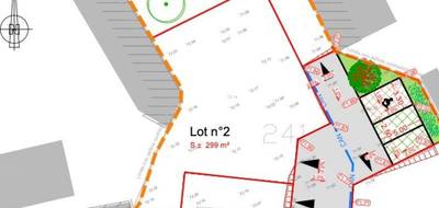 Terrain seul à Gévezé en Ille-et-Vilaine (35) de 299 m² à vendre au prix de 206000€ - 1