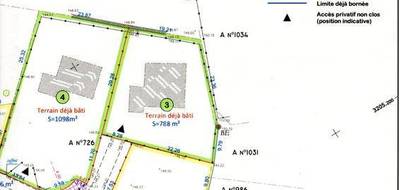 Terrain seul à Vézénobres en Gard (30) de 700 m² à vendre au prix de 103500€ - 4