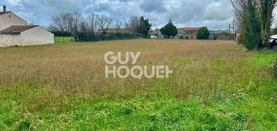 Terrain seul à Rives-d'Autise en Vendée (85) de 1393 m² à vendre au prix de 44500€ - 1