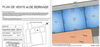 Terrain seul à Quistinic en Morbihan (56) de 529 m² à vendre au prix de 55100€ - 3