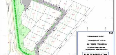 Terrain seul à Fussy en Cher (18) de 1164 m² à vendre au prix de 55000€ - 3