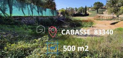 Terrain seul à Cabasse en Var (83) de 500 m² à vendre au prix de 107000€ - 1