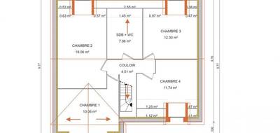Programme terrain + maison à Jouy-le-Moutier en Val-d'Oise (95) de 538 m² à vendre au prix de 536625€ - 4