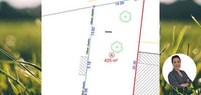 Terrain seul à Sarzeau en Morbihan (56) de 425 m² à vendre au prix de 142500€ - 2