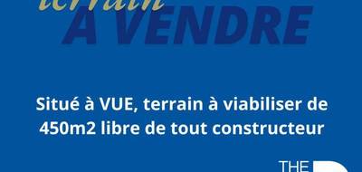 Terrain seul à Vue en Loire-Atlantique (44) de 450 m² à vendre au prix de 87000€ - 1