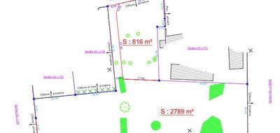 Terrain seul à Saint-Martin-de-Saint-Maixent en Deux-Sèvres (79) de 2789 m² à vendre au prix de 72450€ - 2