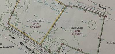 Terrain seul à Jans en Loire-Atlantique (44) de 953 m² à vendre au prix de 38500€ - 1