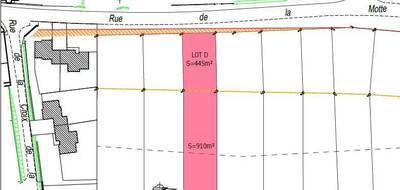 Terrain seul à Marcilly-sur-Vienne en Indre-et-Loire (37) de 1355 m² à vendre au prix de 10000€ - 2