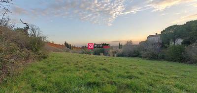 Terrain seul à Caunes-Minervois en Aude (11) de 4130 m² à vendre au prix de 96590€ - 2