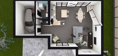 Programme terrain + maison à Mitry-Mory en Seine-et-Marne (77) de 103 m² à vendre au prix de 450033€ - 3