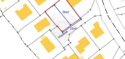 Terrain seul à Coulanges-lès-Nevers en Nièvre (58) de 657 m² à vendre au prix de 53000€ - 4