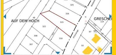 Terrain seul à Veckring en Moselle (57) de 846 m² à vendre au prix de 139590€ - 2