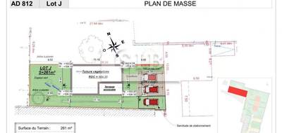 Terrain seul à La Ville-du-Bois en Essonne (91) de 261 m² à vendre au prix de 169800€ - 3