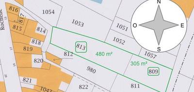 Terrain seul à Sanxay en Vienne (86) de 785 m² à vendre au prix de 15000€ - 2