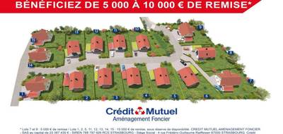 Terrain seul à La Vèze en Doubs (25) de 625 m² à vendre au prix de 79000€ - 1
