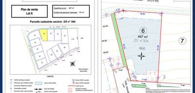 Terrain seul à Pléboulle en Côtes-d'Armor (22) de 497 m² à vendre au prix de 57403€ - 3